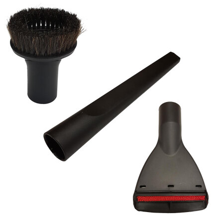 3 Teiliges Auto Innenraum Staubsauger Düsen Set von detailmate 35mm Staubsauger