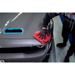 detailmate Poliertuch - 550 GSM, 40x40cm - rot, grün, gelb - verpackt - 3er Pack