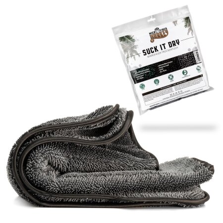Mikrofiber Monkey - Suck it dry - Microfaser Trockentuch - 40x40cm, 1000 GSM - verpackt