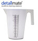 Vitlab Messbecher 2000 ml, hochtransparent mit Detailmate Logo