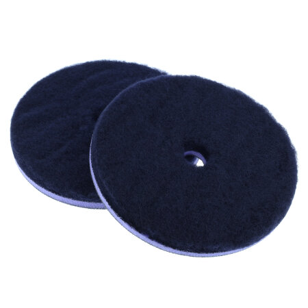 Nanolex Polishing Pad, 150x25, Wool, Purple x2