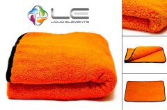 Liquid Elements - Orange Baby XL Microfaser Trocknungstuch - 90x60 cm