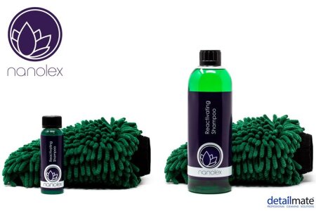 Ensemble - Shampooing Réactivant Nanolex + Gant de Lavage Microfibre Monkey