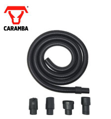 Staubsaugerschlauch Set Staubsauger Zubehör 3 m passend für Caramba Auto 5.0 Nass Trocken Sauger inkl. 4 Adaptern für 36 35 mm Schlauchsysteme