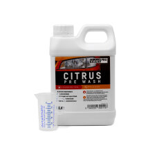 Detailmate Vorwäsche Set aus Made by Kwazar Mercury Super PRO+ 360 Grad Sprühflasche + ValetPRO Citrus pre wash 1 Liter - Citrus Vorwäsche Shampoo für die Fahrzeugpflege - Innenreinigung - Außenreinigung