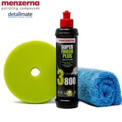 Politur Set - menzerna Super Finish + Pad + Poliertuch