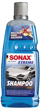 SONAX Xtreme Shampoo 2in1 - Car shampoo - 1L