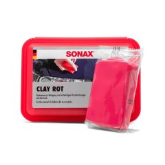 SONAX Clay rot 200g - Reinigungsknetmasse