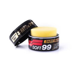 Soft99 Dark &amp; Black Wax, car hard wax, for black/dark car paint, 300 gr