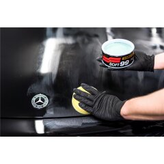 Soft99 Dark & Black Wax, Cire dure pour voitures noires/sombres, 300 gr