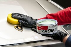 Cire pour voiture Soft99 Pearl & Metallic Soft, pour la protection et le scellement de la peinture, 320 gr