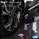 Detailmate Felgenreiniger Set: ValetPRO Bilberry Wheel Cleaner 1 L - Felgen Reiniger Konzentrat + Kwazar  nix super Sprühflasche + ValetPRO chemieresistenter Pinsel zur Felgenpflege +  50ml Messbecher