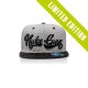 Snapback Straight Cap - Jersey Black
