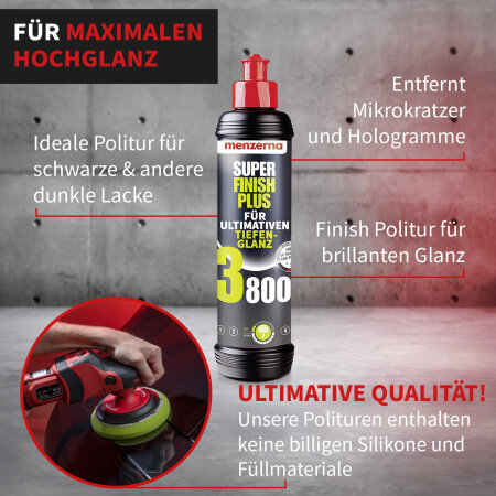 Menzerna Super Finish 3500 Hochglanzpolitur