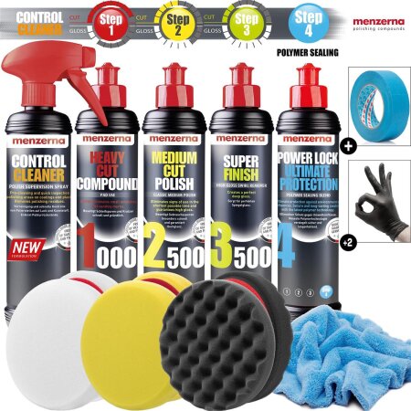 menzerna Politur Set - Premium