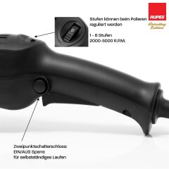 Rupes Exzenter Poliermaschine LHR15ES Bigfoot - 125mm Stützteller