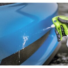 detailmate Green Star Set: Koch Chemie GreenStar Universalreiniger Auto Industrie Werkstatt 1L + KWAZAR Mercury Spr&uuml;hflasche Green Edition - 0,5l - f&uuml;r ph 8-14 geeignet +Mikorfasertuch