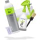 detailmate Green Star Set Auto Innenreinigung: Koch Chemie GreenStar Universalreiniger 1L + KWAZAR Mercury Sprühflasche Green Edition - 0,5l - ph 8-14 geeignet + 2x Mikrofasertuch + Valet Pro Pinsel
