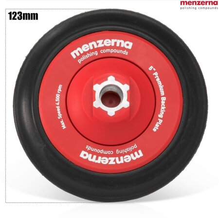 Menzerna Premium Stützteller 123mm, gedämpft,  für 150 mm Pads M14