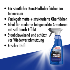 SONAX Aktions Set XTREME Cockpit Reiniger Matteffect +...