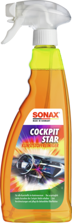 SONAX CockpitStar - KunststoffReiniger 750ml Sprühflasche