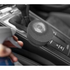 Handpolierschwamm soft, schwarz (feinzellig), Ø 90/50mm