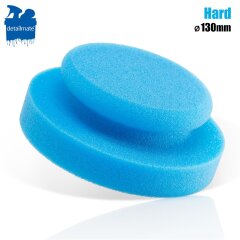 detailmate Handpolierschwamm -  Medium Cut Foam, XL, blau, Ø 130/50mm