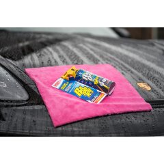 Soft99 Rain Drop Bazooka, 300ml - Sprühversiegelung für Lack, Scheinwerfer, Glasoberfläche, Reifen, Chrom, Kunststoff (außen), Felgen Bazooka+ 40x40 pink