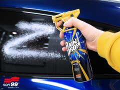 Soft99 Rain Drop Bazooka, 300ml - Sprühversiegelung für Lack, Scheinwerfer, Glasoberfläche, Reifen, Chrom, Kunststoff (außen), Felgen Bazooka+ 40x40 schwarz