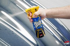 Soft99 Rain Drop Bazooka, 300ml - Sprühversiegelung für Lack, Scheinwerfer, Glasoberfläche, Reifen, Chrom, Kunststoff (außen), Felgen Bazooka+ 40x40 schwarz
