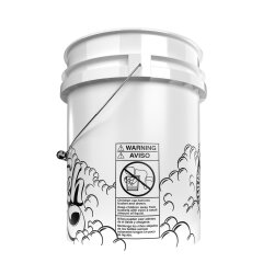 Nuke Guys Wash Bucket 5 GAL Wash Bucket White - WASH - made by GritGuard