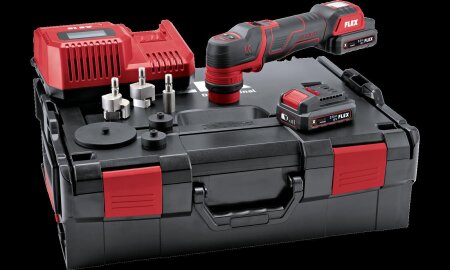 Flex PXE 80 12-EC/2.5 Akku Mini Poliermaschine Set