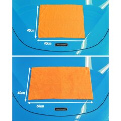 Set de Microfibres pour Voiture Detailmate: 2x Gant Chenille, 1x Chiffon de Polissage à Poils Longs 550 GSM, 2x Chiffon Polyvalent 320 GSM