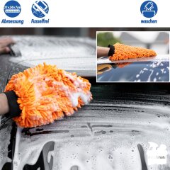 Set de Microfibres pour Voiture Detailmate: 2x Gant Chenille, 1x Chiffon de Polissage à Poils Longs 550 GSM, 2x Chiffon Polyvalent 320 GSM