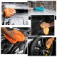 Set de Microfibres pour Voiture Detailmate: 2x Gant Chenille, 1x Chiffon de Polissage à Poils Longs 550 GSM, 2x Chiffon Polyvalent 320 GSM