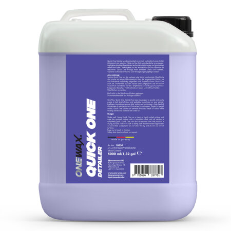 OneWax Quick One Detailer - 5 L