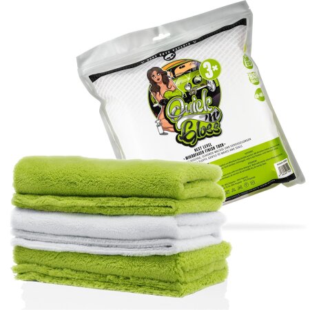 Nuke Guys - 3 Pack Ultra Fluffy Microfiber - QuicknGloss - 40x40cm