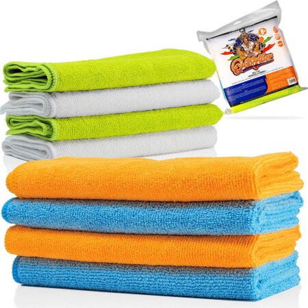 Nuke Guys - Octofiber - Microfiber Allrounder - 320 GSM, 40x40cm - packed - pack of 8