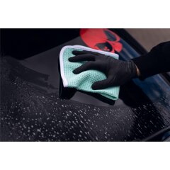 Nuke Guys - See Through - Mikrofaser Waffeltuch - 450 GSM, 35x35 cm - mint / weiß  gemischt - 4er Pack