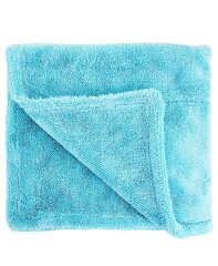 Wizard of Gloss Blue Marlin Edgeless Drying Towel 1100GSM 80x50cm