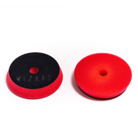 Wizard of Gloss Tampon de Polissage Cutting Pad (Pack de 2) 75 mm