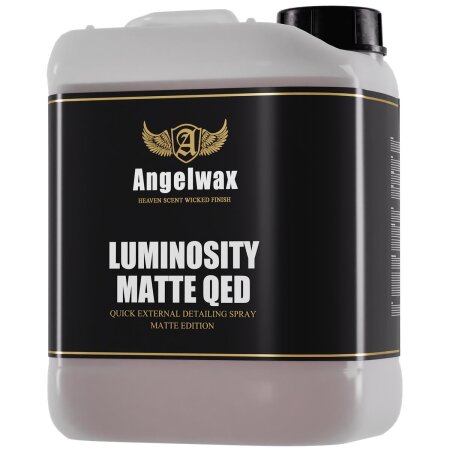 Angelwax QED Luminosity Matte Exterior Detail Spray 5ltr