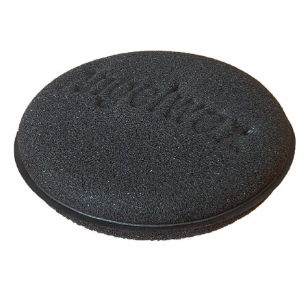 Angelwax Wax Pads Foam, black angelwax logo