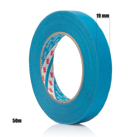 3M Abdeckband 3434 50M blau 19mm/50Meter