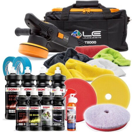 Liquid Elements T2000 V3 - Sonax - Poliermaschinen Set