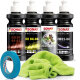 Polituren Set - SONAX - ProfiLiune 05/05 + ProfiLine 04/06 + ProfiLine 02-04 + ProfiLine Perfect Finish + 3 M Band + Poliertuch