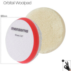 Menzerna Premium Orbital Wool Pad 90mm/3,5&quot;