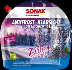 SONAX Antifrost&KlarSicht bis -20°C, 3 Liter...