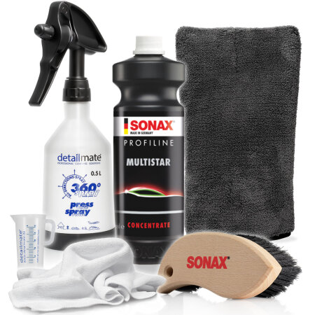 Kit de nettoyage intérieur Detailmate - SONAX