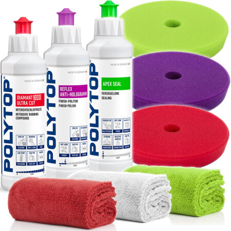 POLYTOP Kit de Polissage Complet avec Ultra Cut